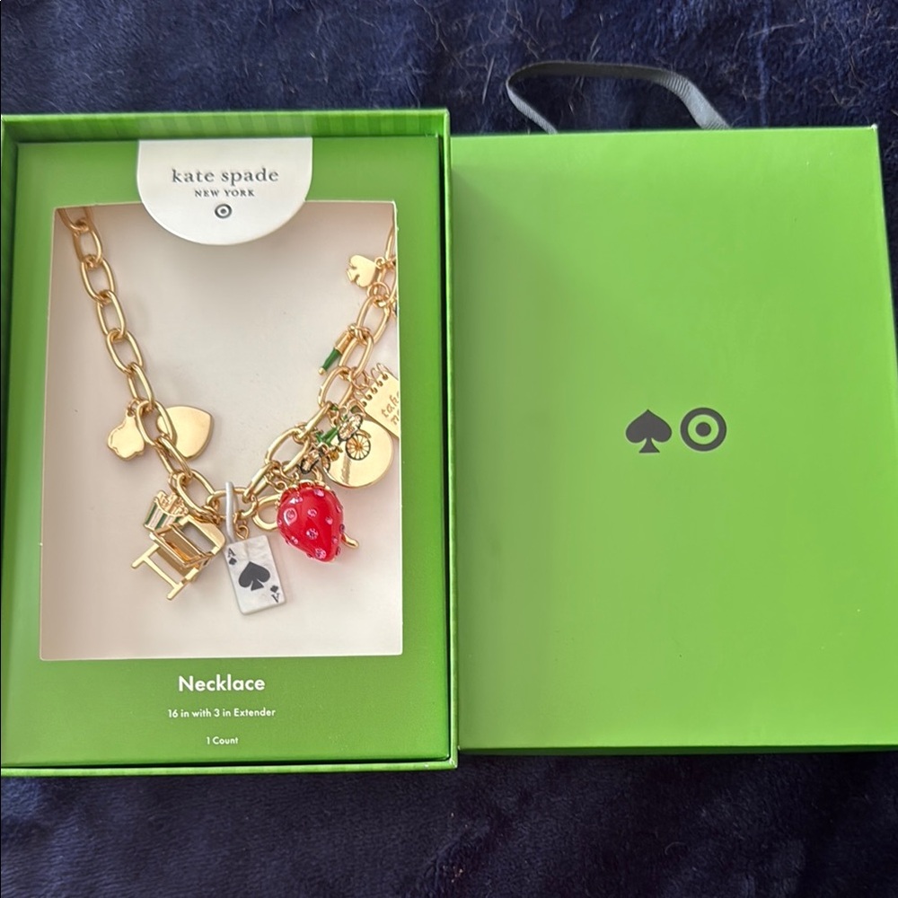 Kate Spade for Target Charm Necklace NWT